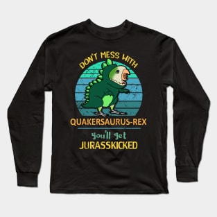 Jurasskicked Green Monk Parakeet Long Sleeve T-Shirt